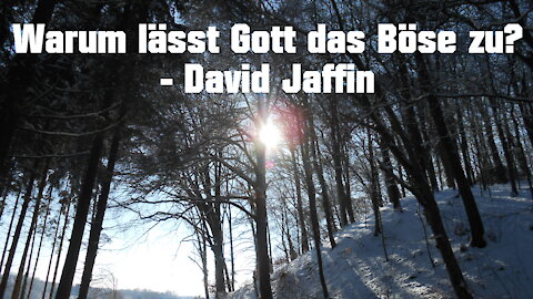 Warum lässt Gott das Böse zu? (David Jaffin)