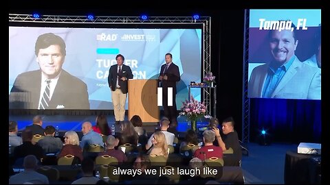 Tucker Carlson seminar tells all