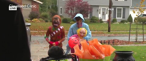 Consider wearing reflectors as you trick-or-treat
