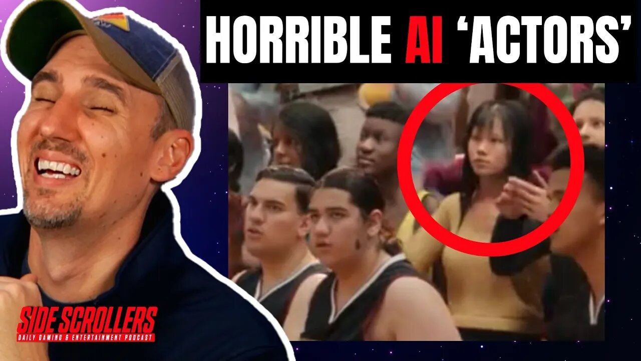 Disney Adds HORRIBLE AI "Actors" To Movie & Blabs Can't Tell What's Real