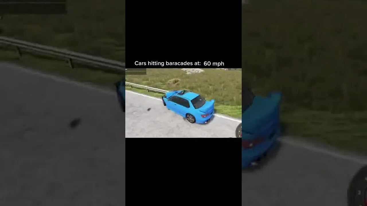 accident at various speeds / BeamNG DRIVE