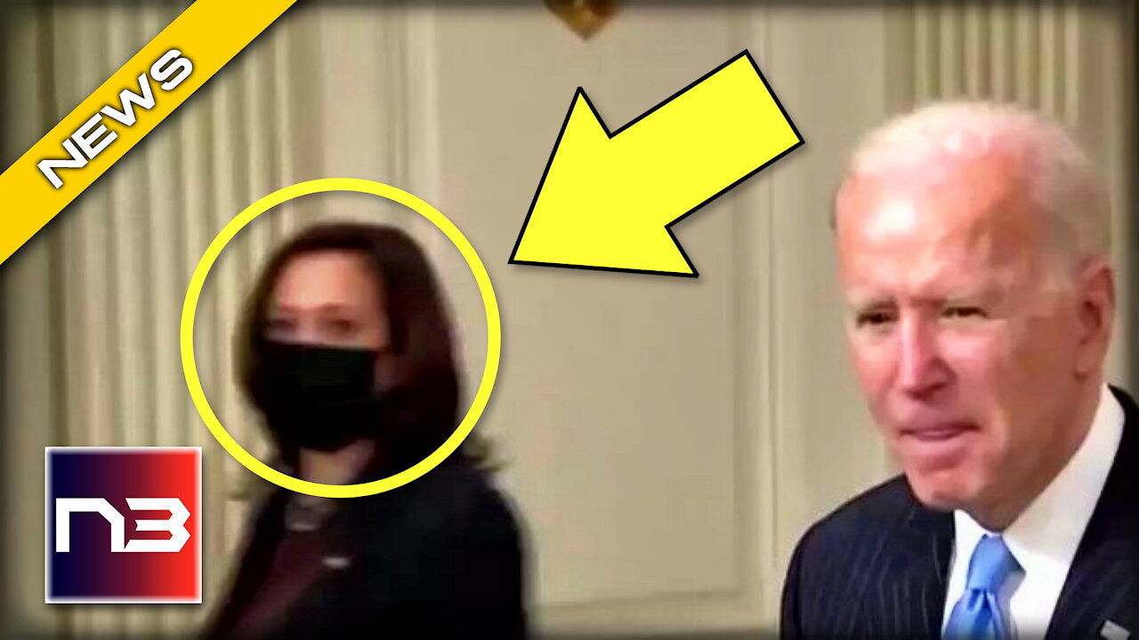 Kamala Circles Like A Vulture As Biden Shuffles Away When Press Confronts Him With CRITICAL Question