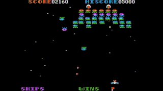 Alien Typhoon on the Apple II+ - 1981