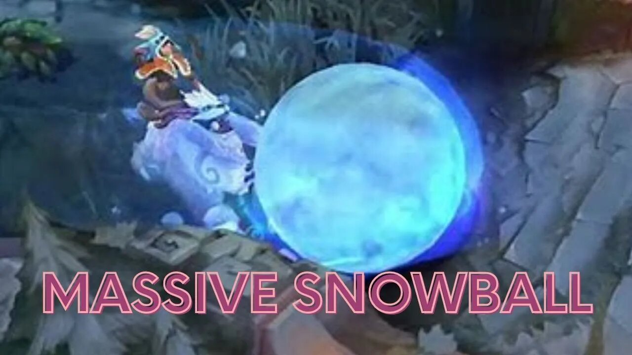 Nunu's Biggest Snow Ball Ever! - League Of Legends