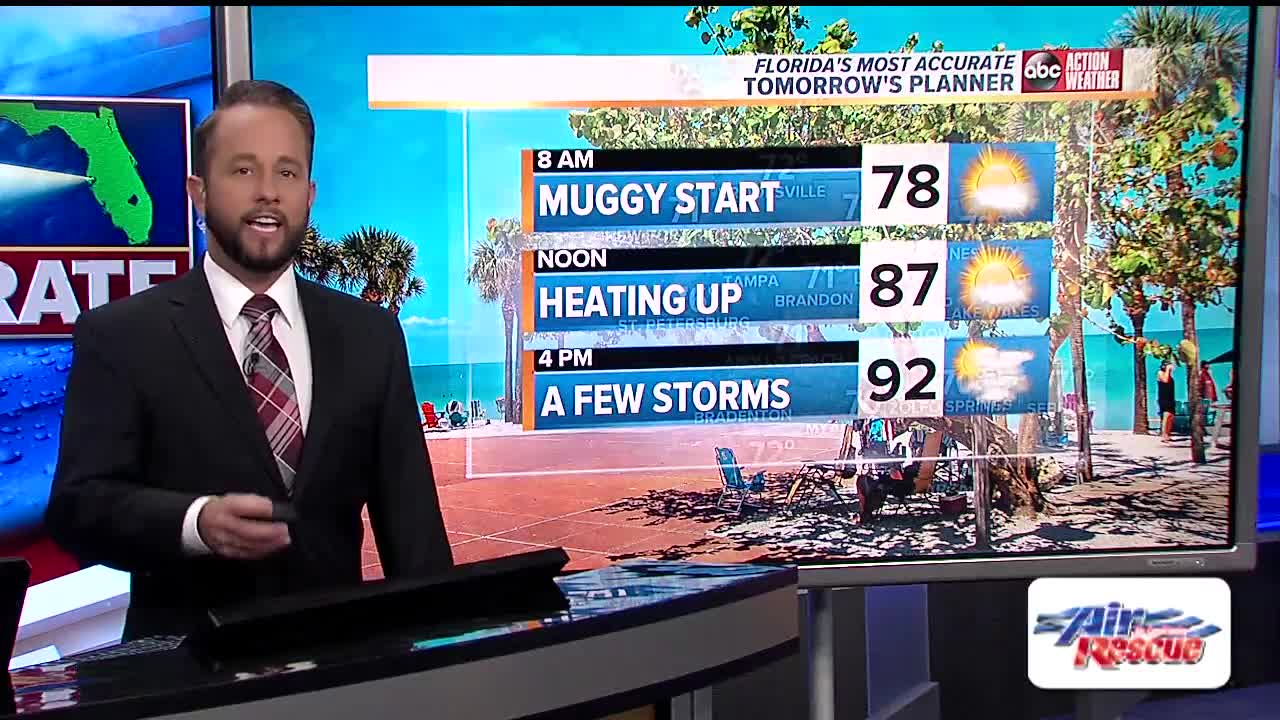 Florida's Most Accurate Forecast with Jason on Sunday, July 21, 2019