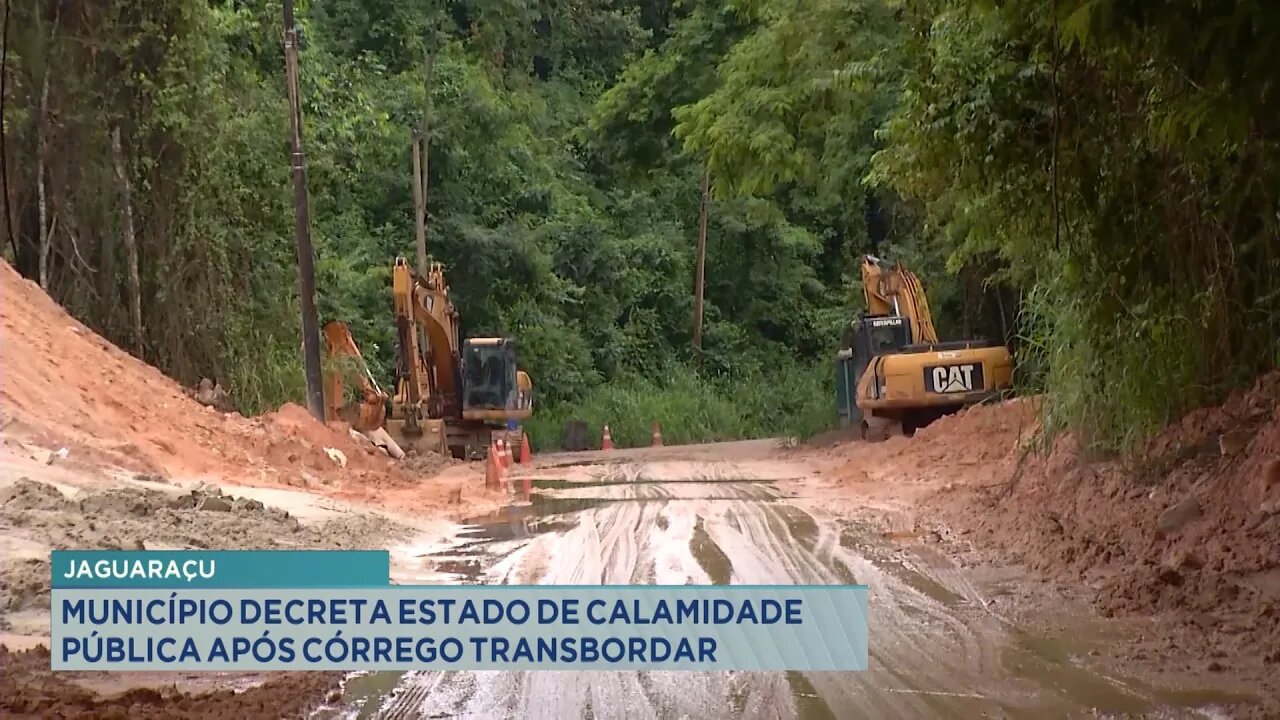 Jaguaraçu: Município Decreta Estado de Calamidade Pública após Córrego Transbordar.