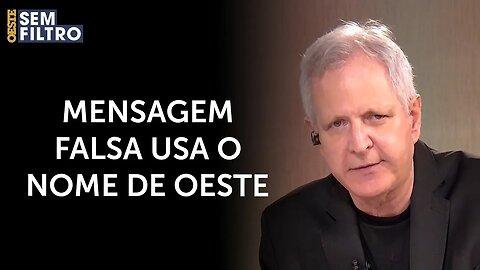 Augusto Nunes: ‘É falsa a publicação atribuída à Revista Oeste sobre as manifestações’ | #osf