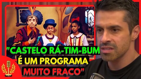 FALANDO SOBRE CASTELO RÁ-TIM-BUM (LUCIANO AMARAL) | Cortes de Podcast