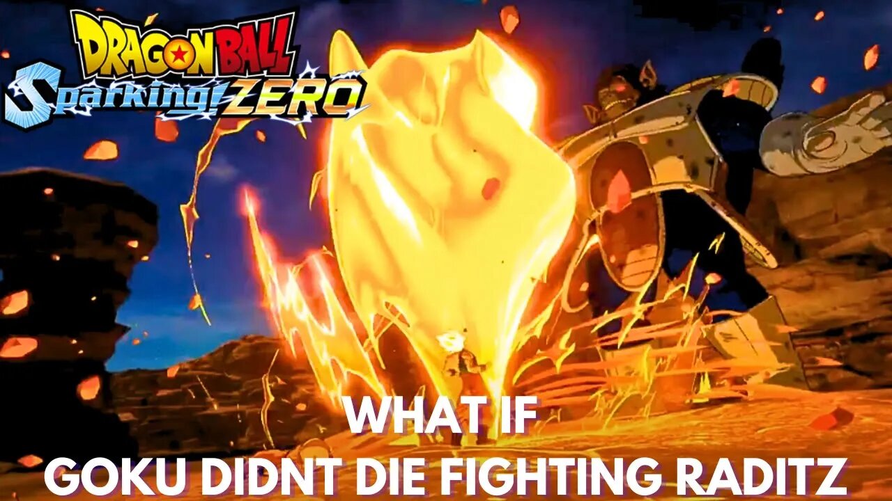 What If Goku Didn't Die Fighting Raditz - Dragon Ball Zero Sparking Zero!