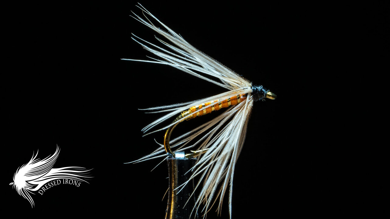 Tying The Orange Fish Hawk - Dressed Irons