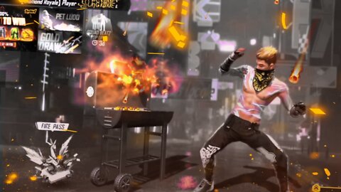 Free fire music emote video #freefire #whasappstatas