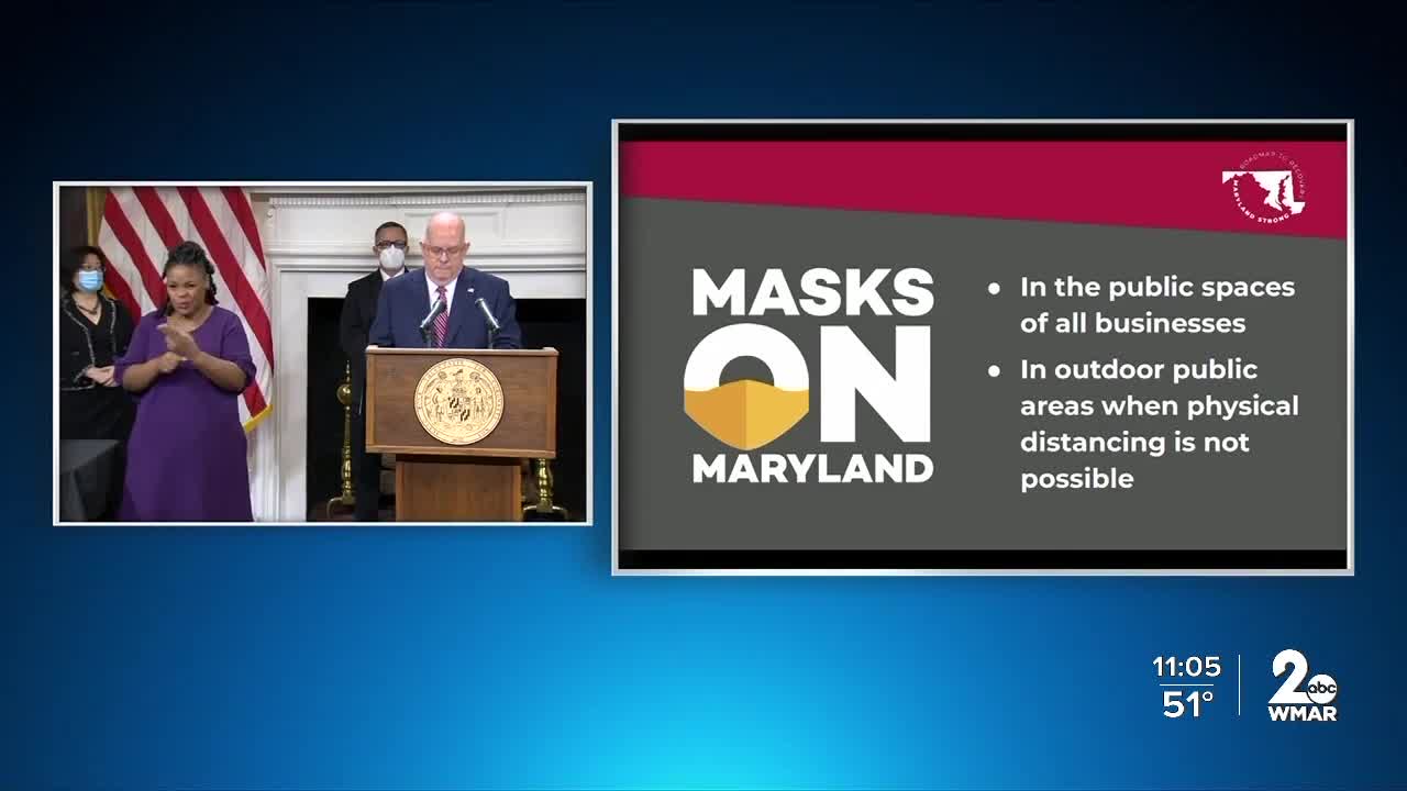 'Just wear the damn mask': Gov. Hogan renews travel advisory for Marylanders as COVID cases increase