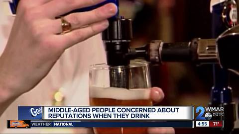 Middle-aged drinkers more concerned about reputations