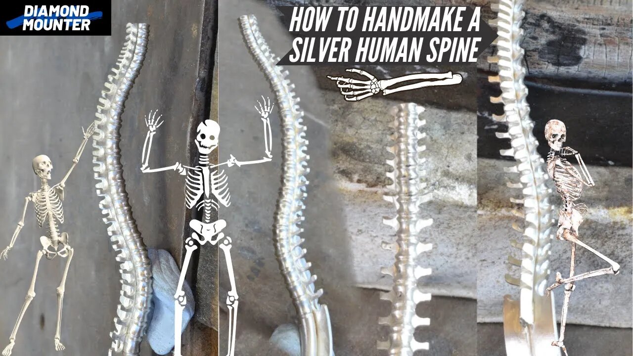 How to Make a Silver Human Spine