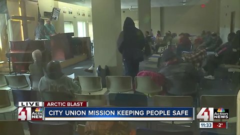 Needs rise at City Union Mission as temperatures drop