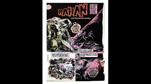 Rahan. Episode Seventy-Nine. By Roger Lecureux. The Island of the Living Dead.