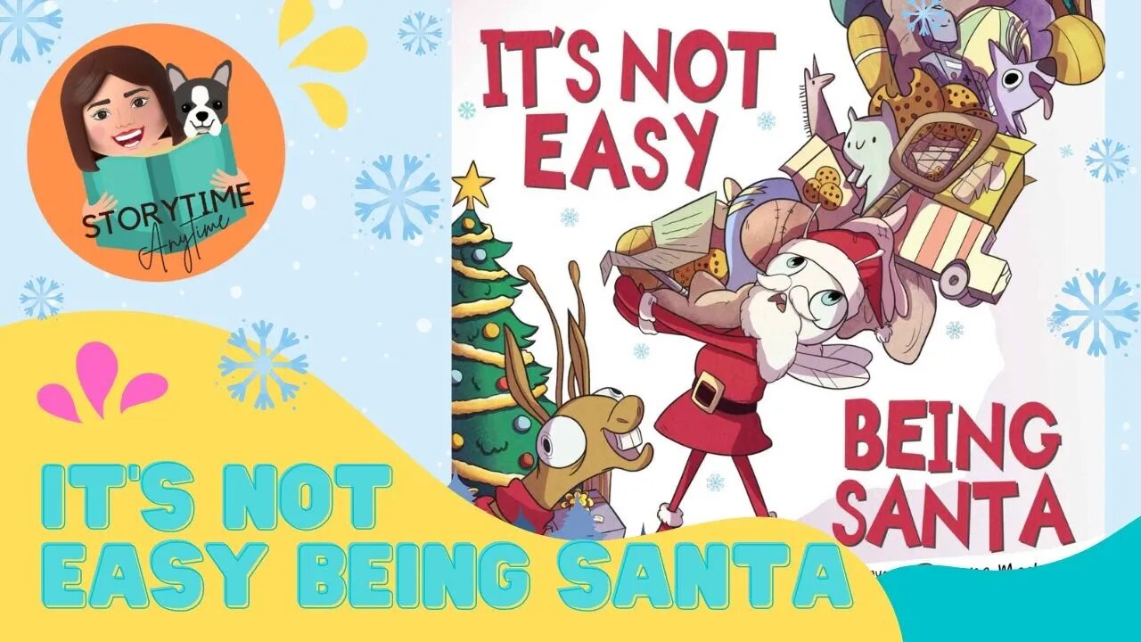 It's Not Easy Being Santa by Pragya Tomar - Australian Kids Book Read Aloud