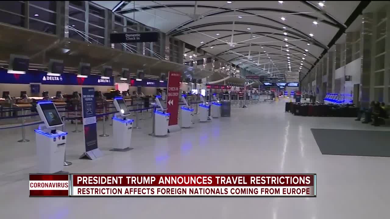 President Trump announces travel restrictions