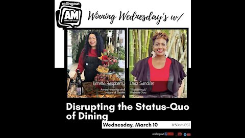 Jametta Raspberry is disrupting the status-quo on AM Wake-Up Call