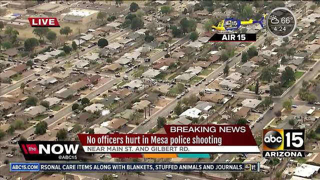 AIR15: Officer-involved shooting in Mesa