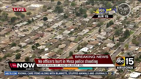 AIR15: Officer-involved shooting in Mesa