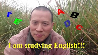 I am studying English in China