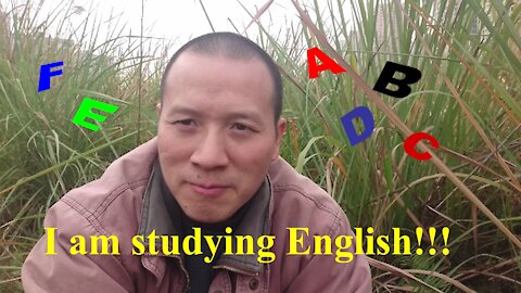 I am studying English in China