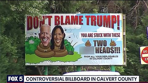 Controversial billboard in Calvert County raising eyebrows