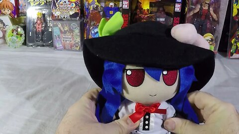 Touhou Fumo Plush Tenshi Hinanawi unbagging