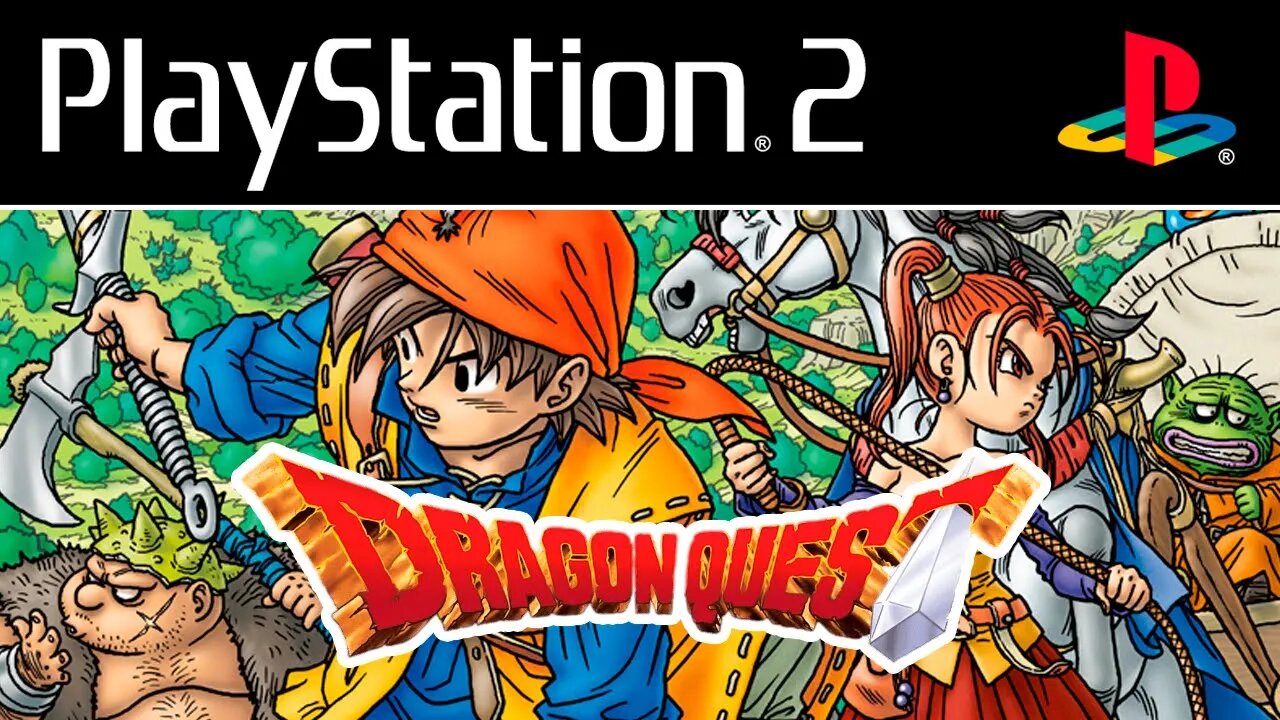 DRAGON QUEST VIII JOURNEY OF THE CURSED KING (PS2/ANDROID/iOS) - Gameplay! (Legendado em PT-BR)