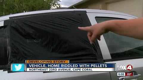 Cape Coral cars, home damaged by driveby shooter