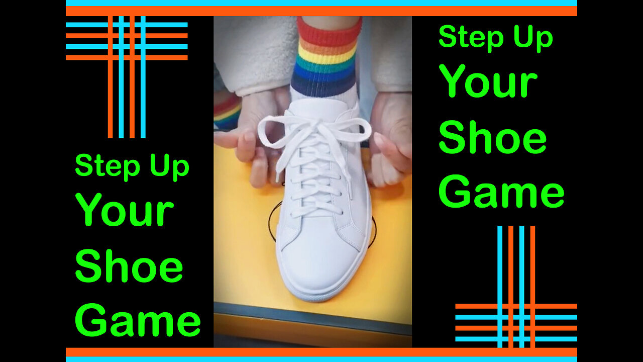 "Step Up Your Shoe Game" 19 Creative Ways to Tie Shoelaces! 👟✨ #Shorts