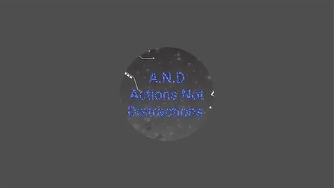 Actions Not Distractions is going live!