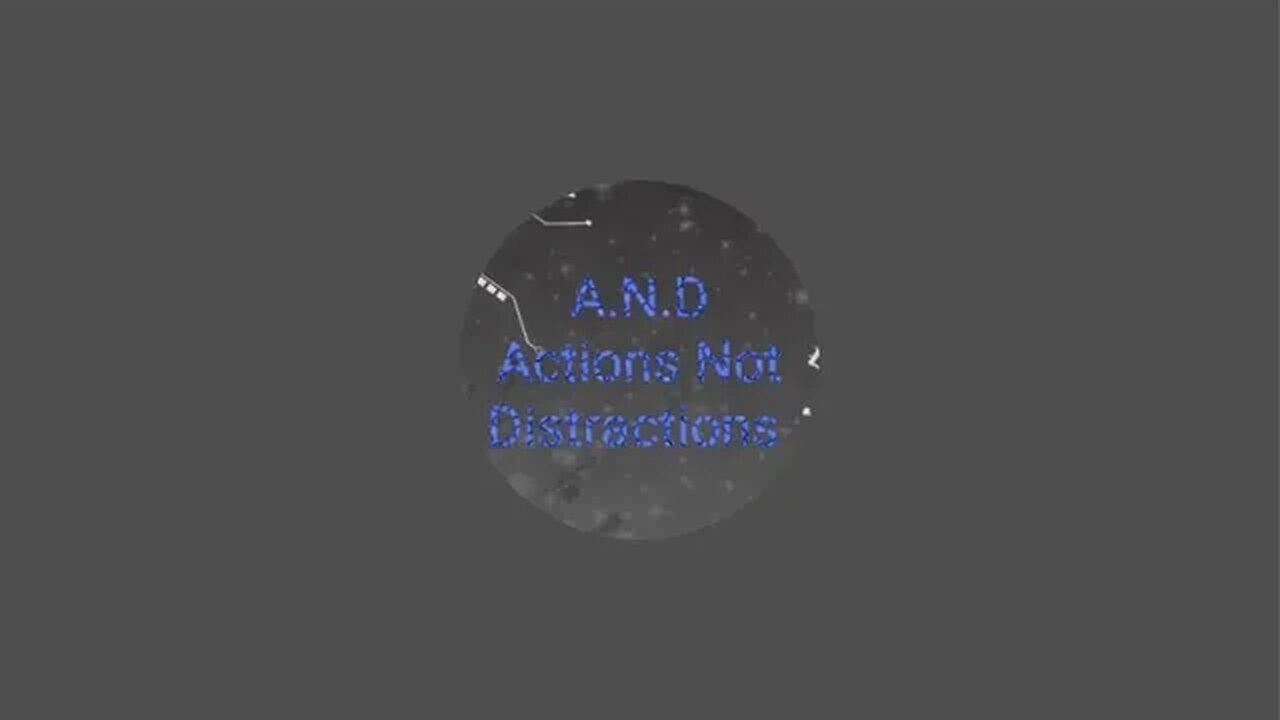 Actions Not Distractions is going live!