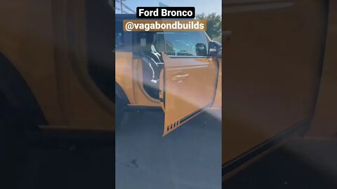 Ford Bronco special badge @Vagabond Builds #ford #bronco #offroad