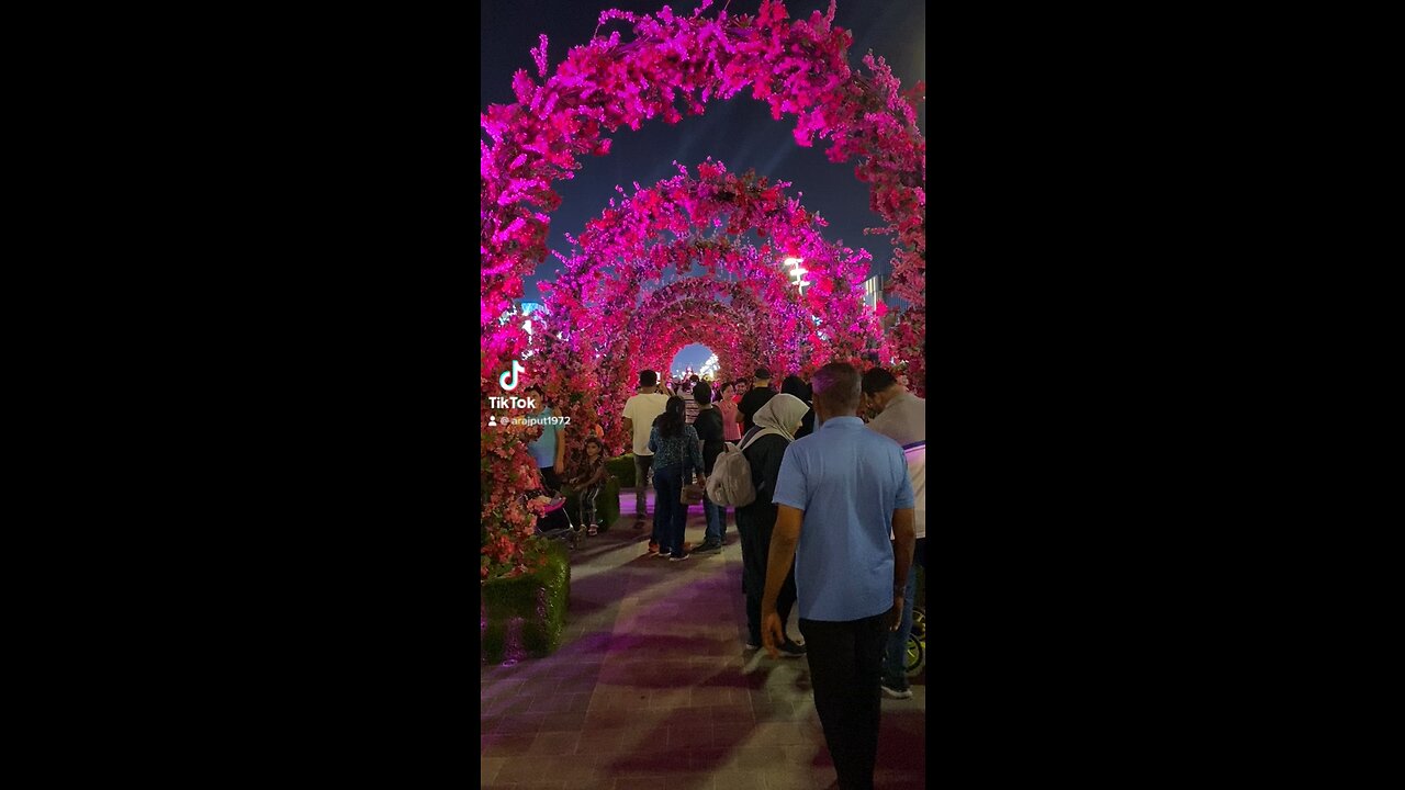 Lusail flower show