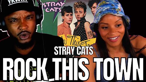 🎵 STRAY CATS - ROCK THIS TOWN REACTION