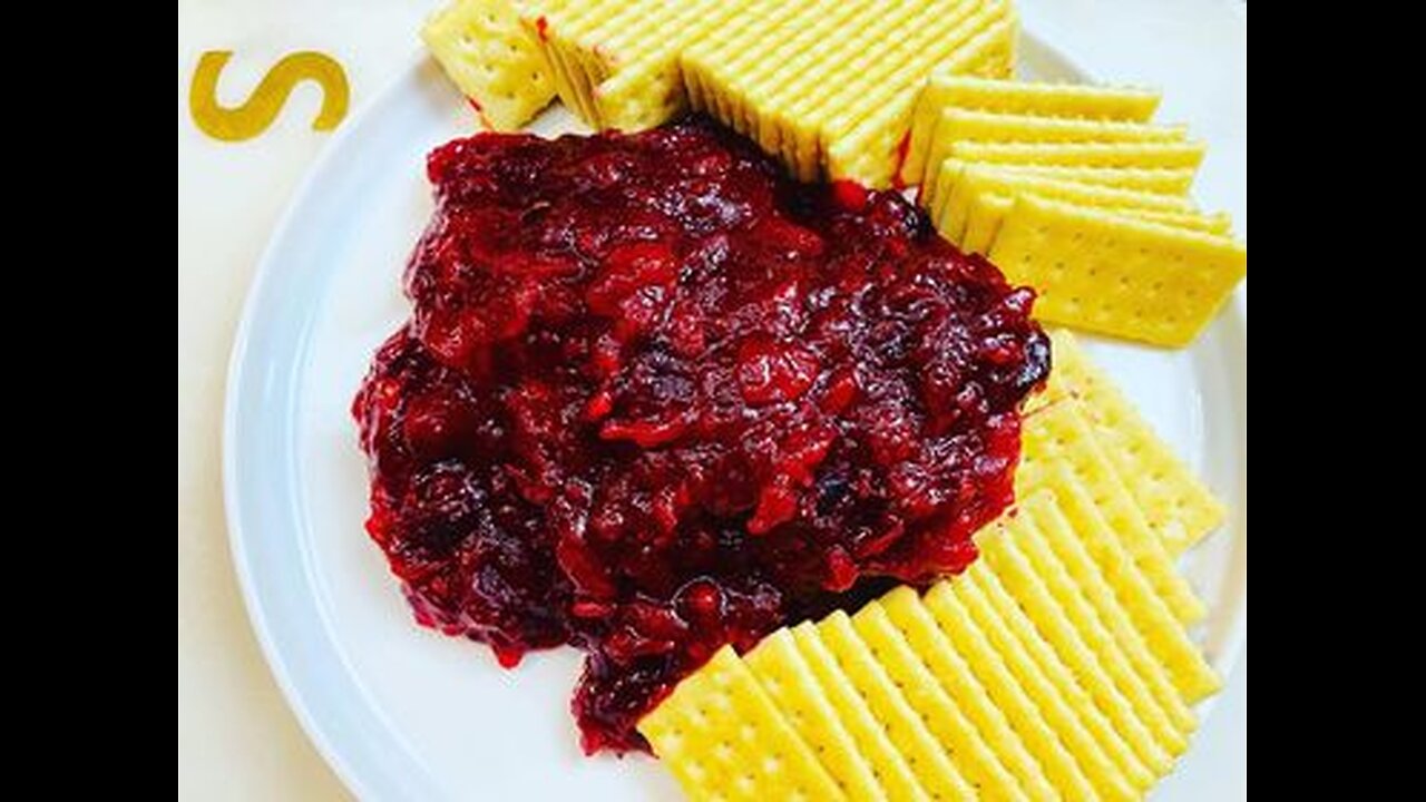 Cranberry Cream Cheese Dip