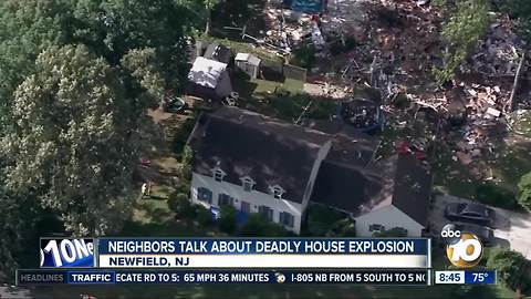 Neighbors talk about deadly house explosion