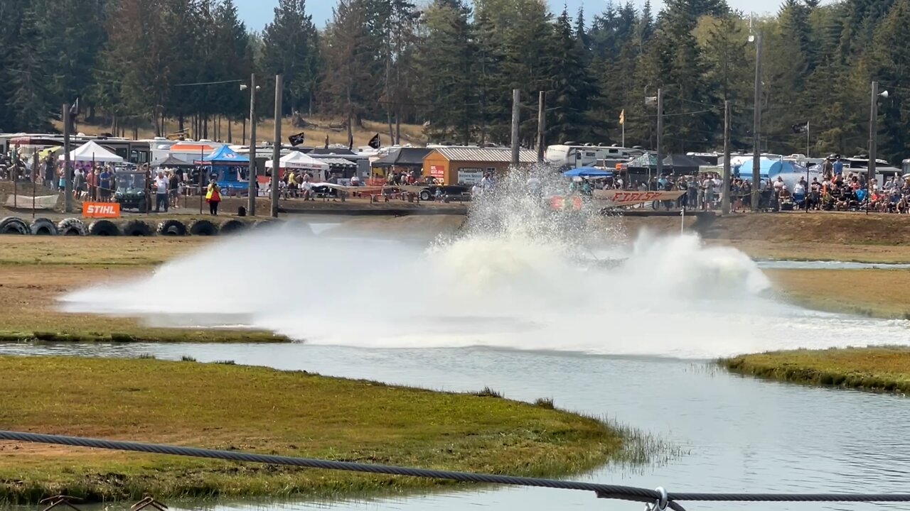 CRAZY CRASHES AT ESP SPRINT BOAT RACING PORT ANGELES