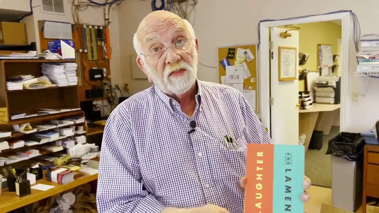 Unboxing Video – Steve Sees His New Book, "Laughter and Lament", For The First Time