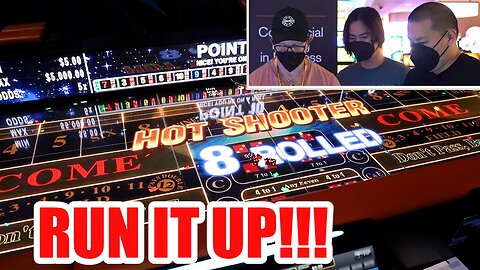 LIVE POWER PRESS CRAPS with THE TEAM - Strat Hotel Part 2