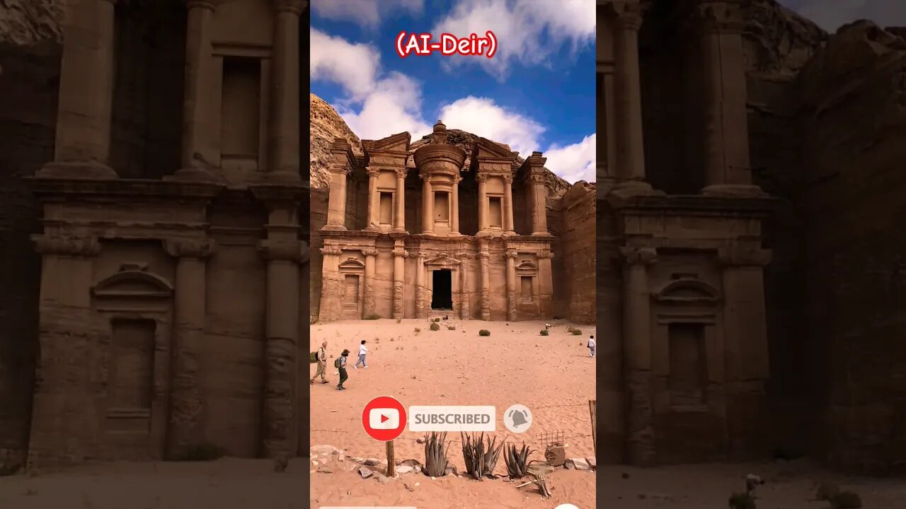 Giant Ai-Deir 🏨 Found | Google Earth and Google maps #shorts#googleearth#scary #finduniqueworld