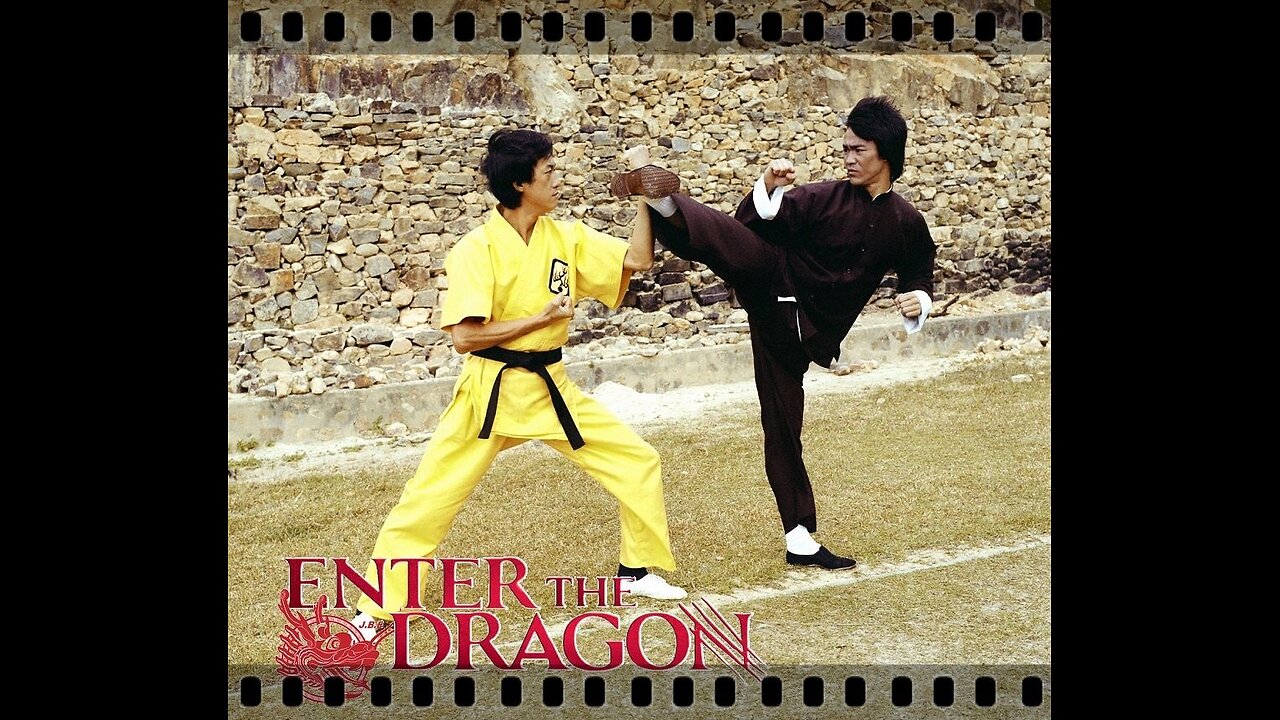 Cross kick Studio Films Bruce Lee Enter the Dragon
