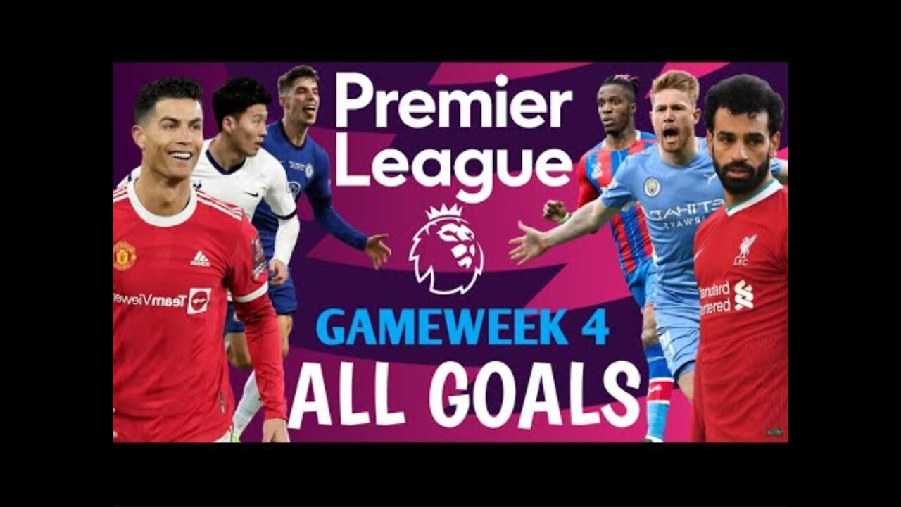 PREMIER LEAGUE GAME 4 ALL GOALS