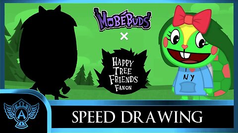 Speed Drawing: Happy Tree Friends Fanon - Claire | Mobebuds Style