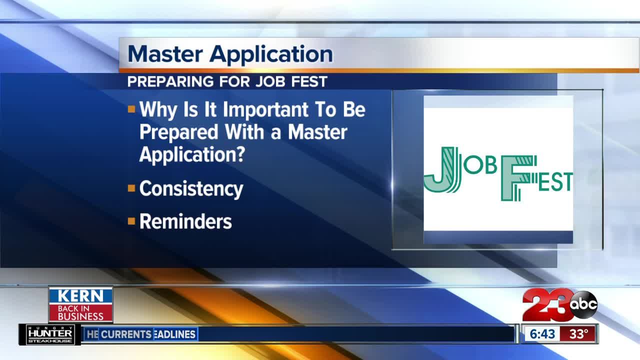 Kern Back In Business: Helpful tips to master your job application
