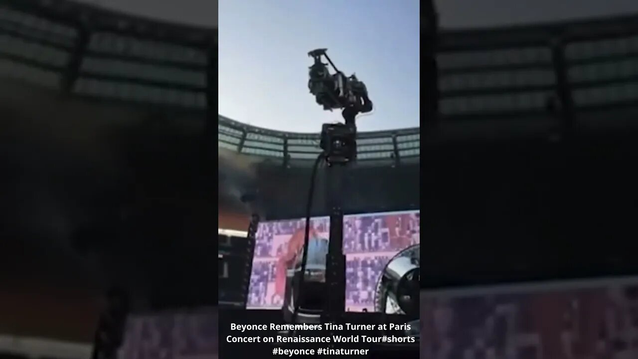 Beyonce Remembers Tina Turner at Paris Concert on Renaissance World Tour#shorts #tinaturner