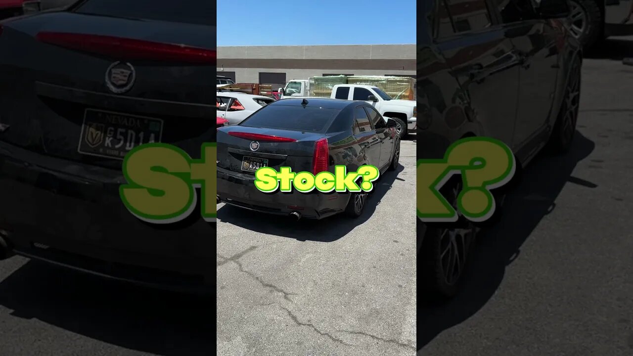 “Stock” cts-v - i love yt comments #ctsv #sportcars #cammed #lsa #v8 #musclecar #loud #startup