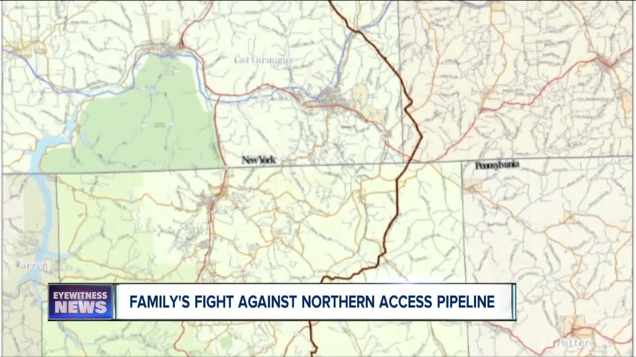 Family's fight against Northern Access Pipeline